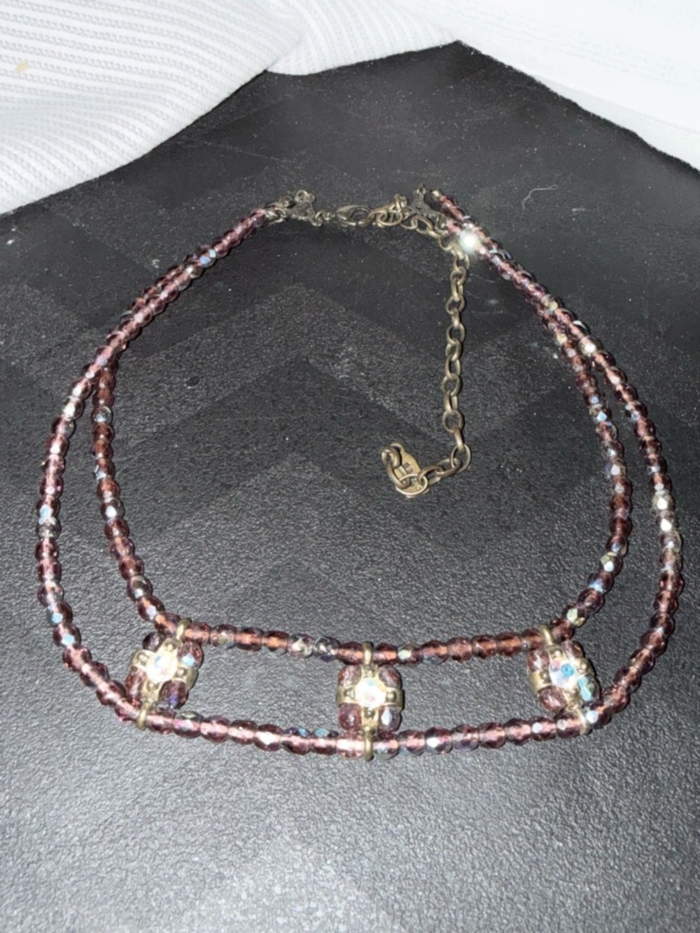 Purple choker by 1928